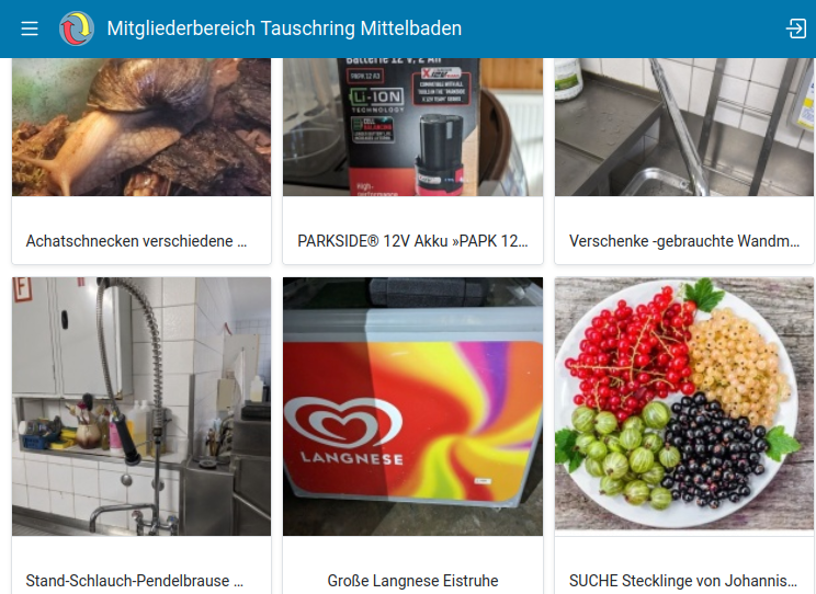 neue Tauschanzeigen